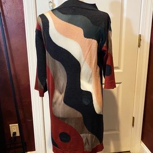 NWOT Missoni Dress in Burgundy, Tan, Cream & Brown